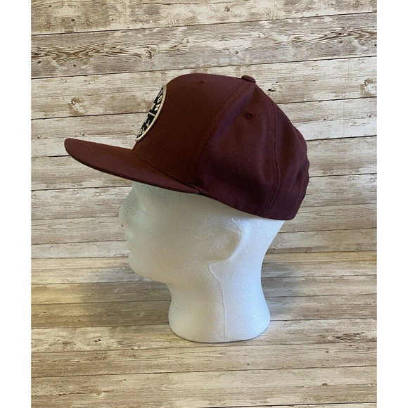 Brixton Hat Mens OSFM Maroon Trade Mark Supply Adjustable - Picture 3 of 10